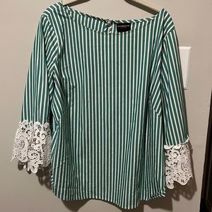 Liz Claiborne Striped Blouse